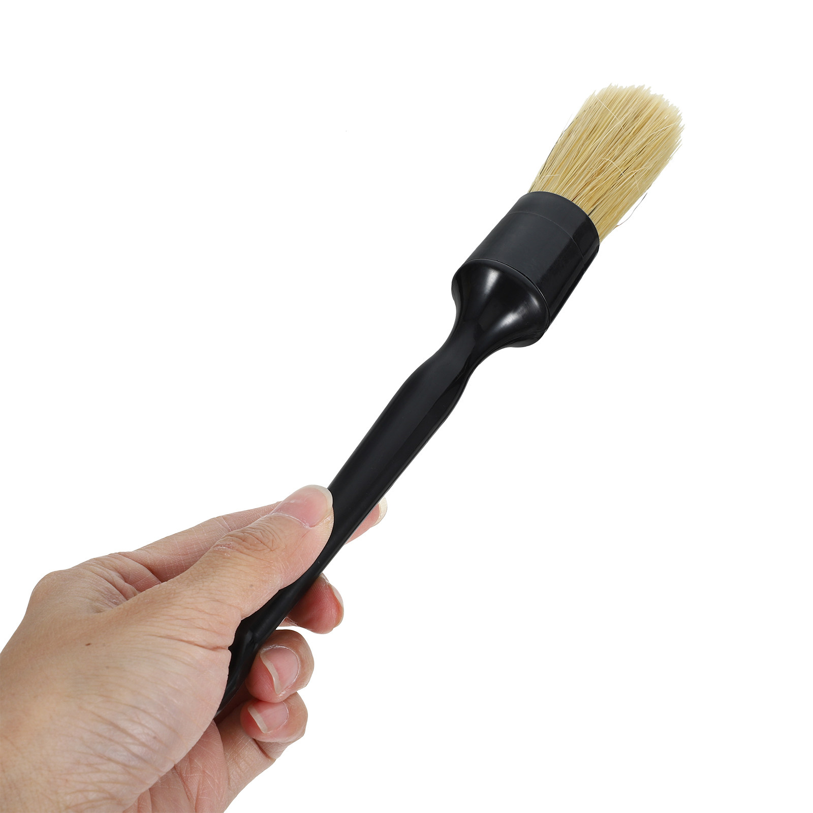 Car Detailing Brush Set Boar Hair Interior - 1 Set Sikat Detail Mobil Bulu