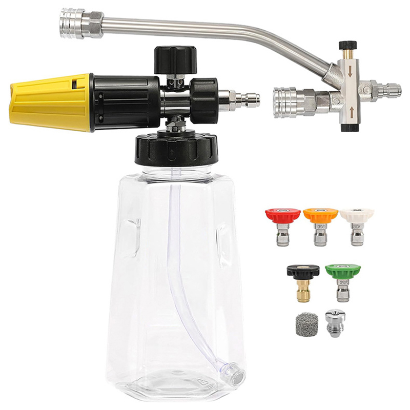 Foam Cannon Pressure Washer Wide Mouth - Cannon Busa untuk Mesin Cuci Tekanan