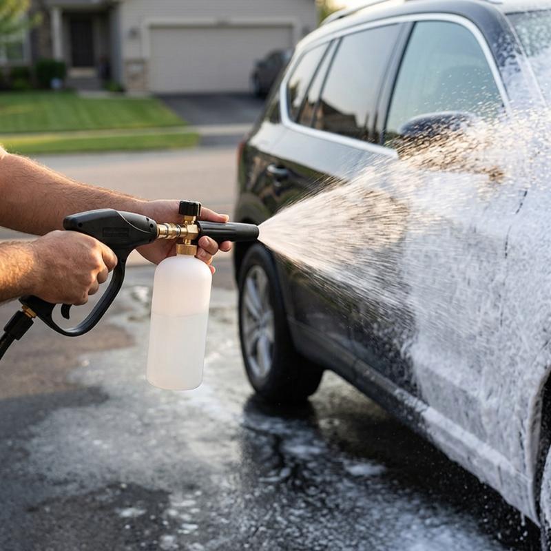 Penyemprot Busa untuk Mesin Cu - Foam Cannon Pressure Washer Wide Mouth ulasan dan harga