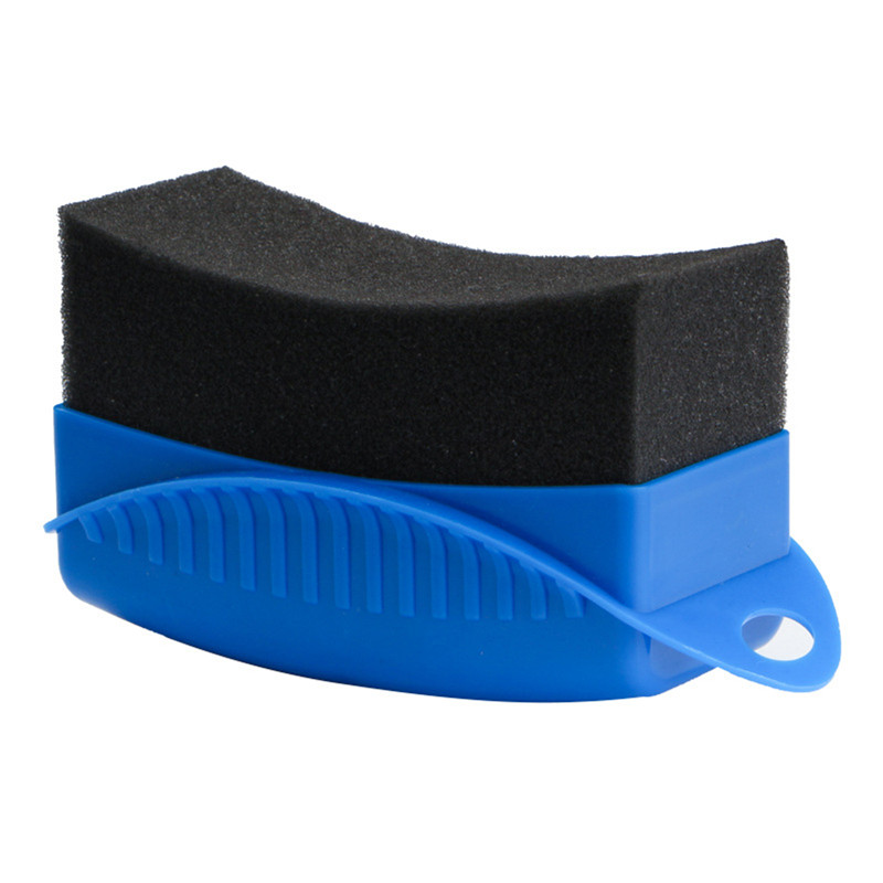Sikat Spons Aplikator Pemoles  - Tire Shine Applicator Curved Sponge Brush ulasan dan harga