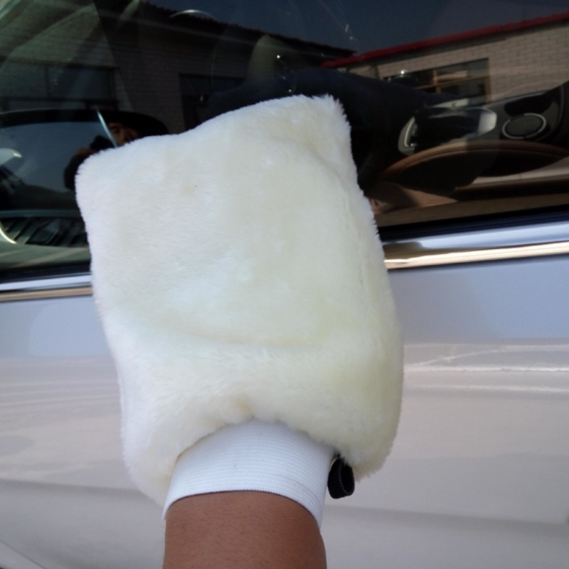 1 Pcs Wol Lembut Cuci Mobil Sa - Car Detailing Wash Mitt Microfiber Wool ulasan dan harga