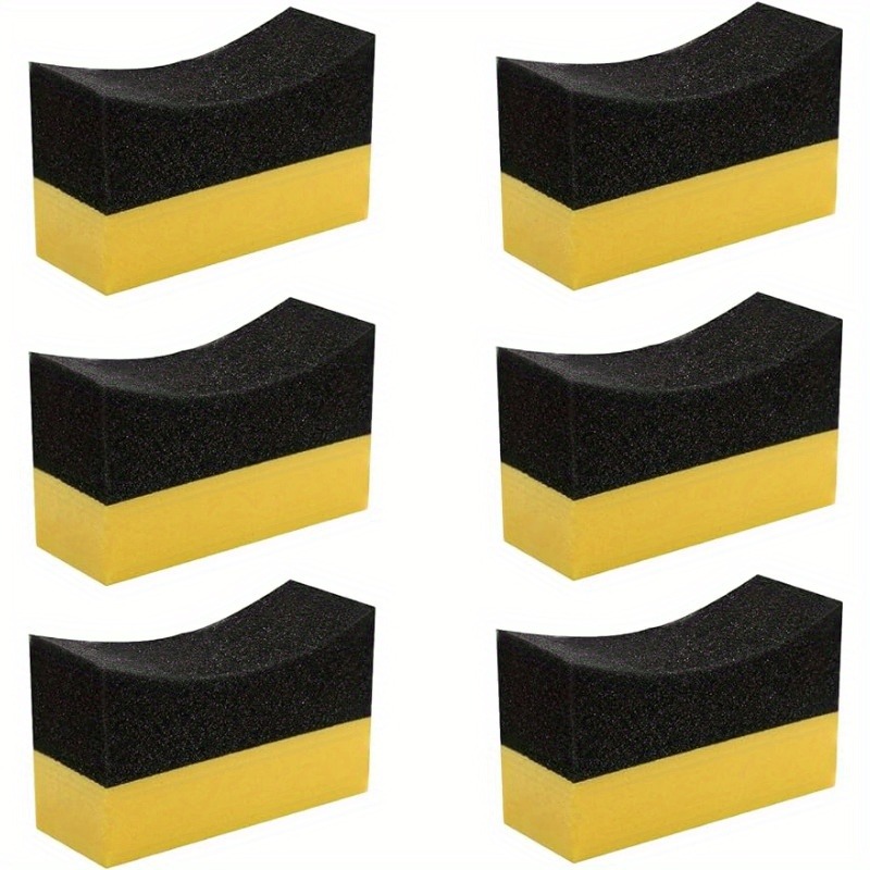 TILONDEX Bantalan Aplikator Pe - Tire Shine Applicator Curved Sponge Brush ulasan dan harga