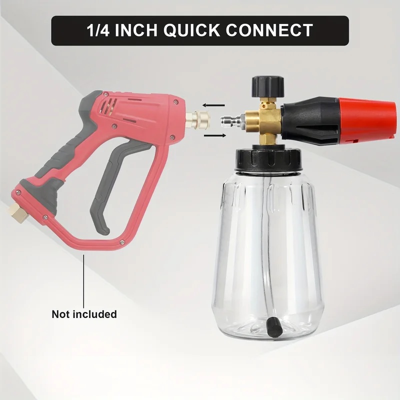 Alat Semprot Busa Tebal dengan - Foam Cannon Pressure Washer Wide Mouth ulasan dan harga