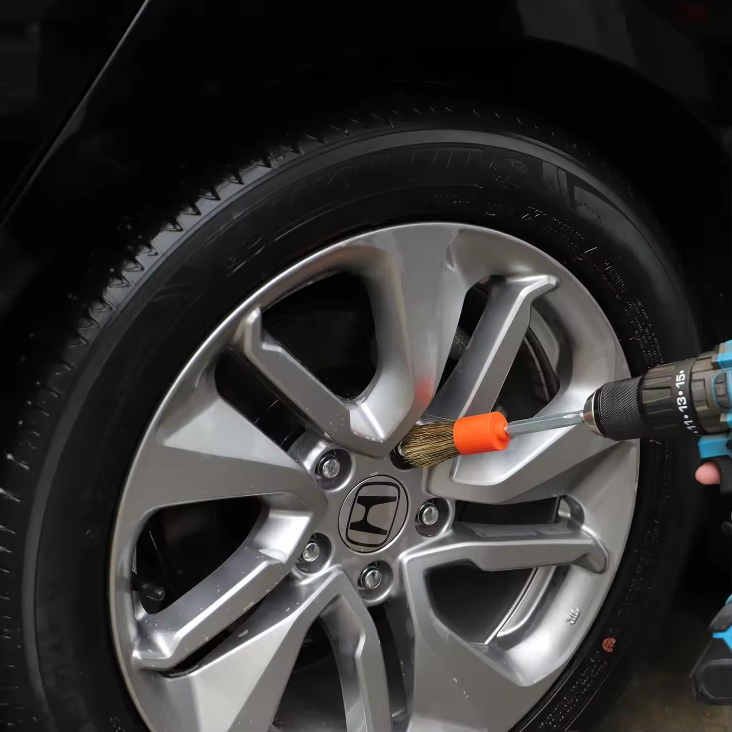 SPTA Set sikat Detailing mobil - Car Detailing Brush Set Boar Hair Interior ulasan dan harga